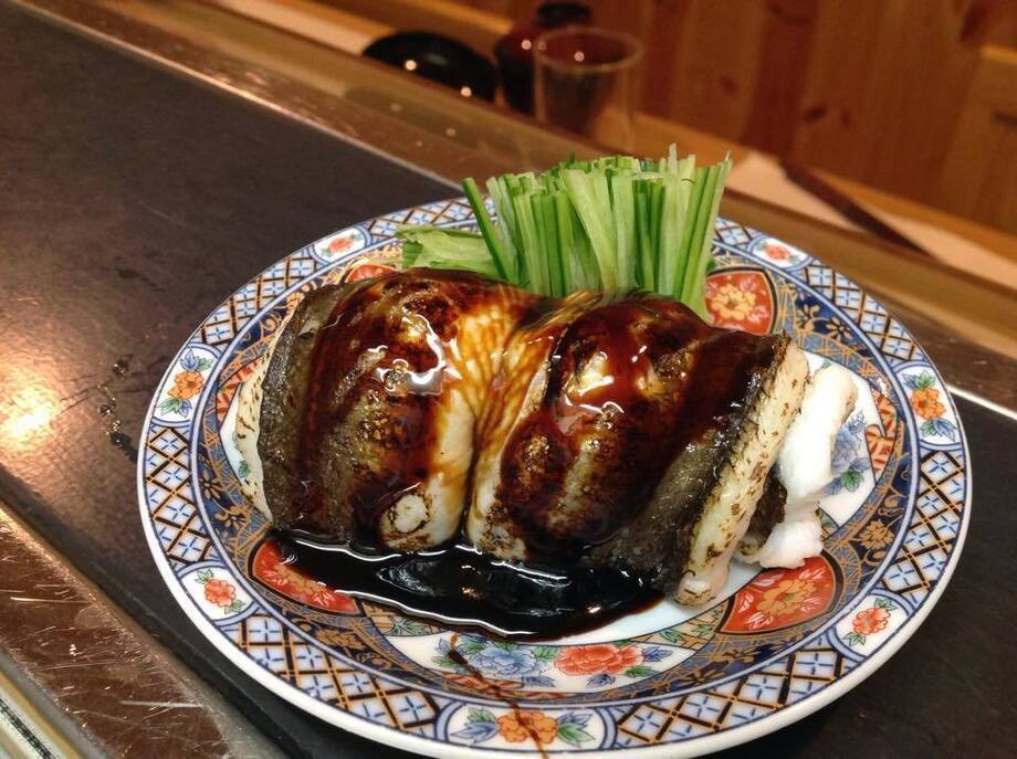 穴子の白煮つまみ