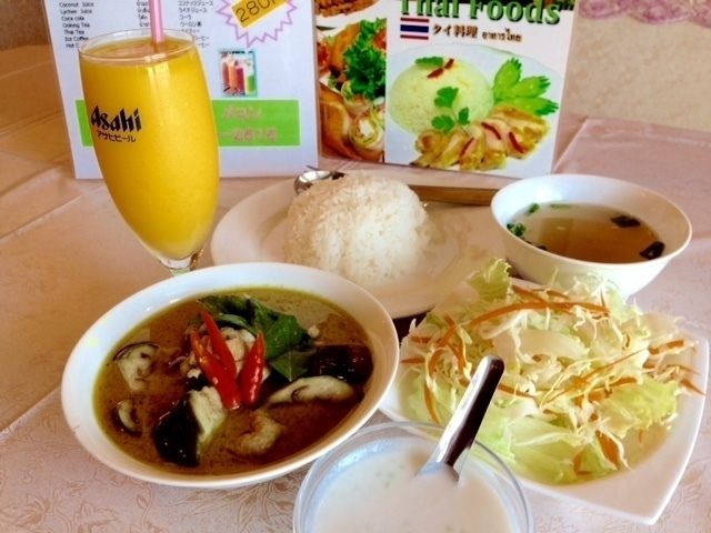 グリーンカレーセット(ランチ)