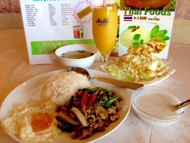 パッガパオセット(ランチ)