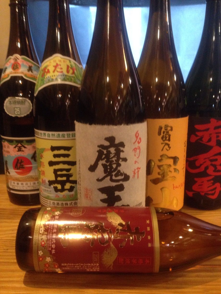 焼酎 各種５０種以上取り揃え（550円より）
