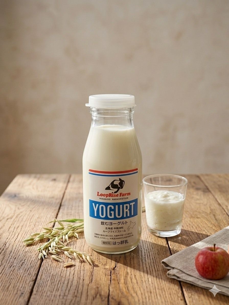 中標津産飲むヨーグルト🥛