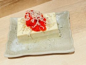 明太子とじゃこ冷奴
