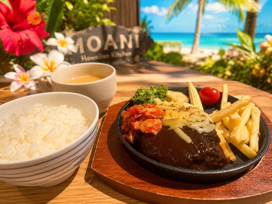 鉄板ハンバーグセット(チーズ)