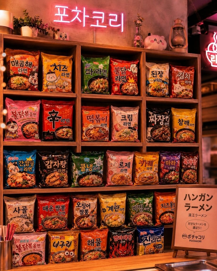 ハンガンラーメン　ポチャコリメニュー注文のお客様は1個無料！！(※公式LINEの追加だけお願いします)