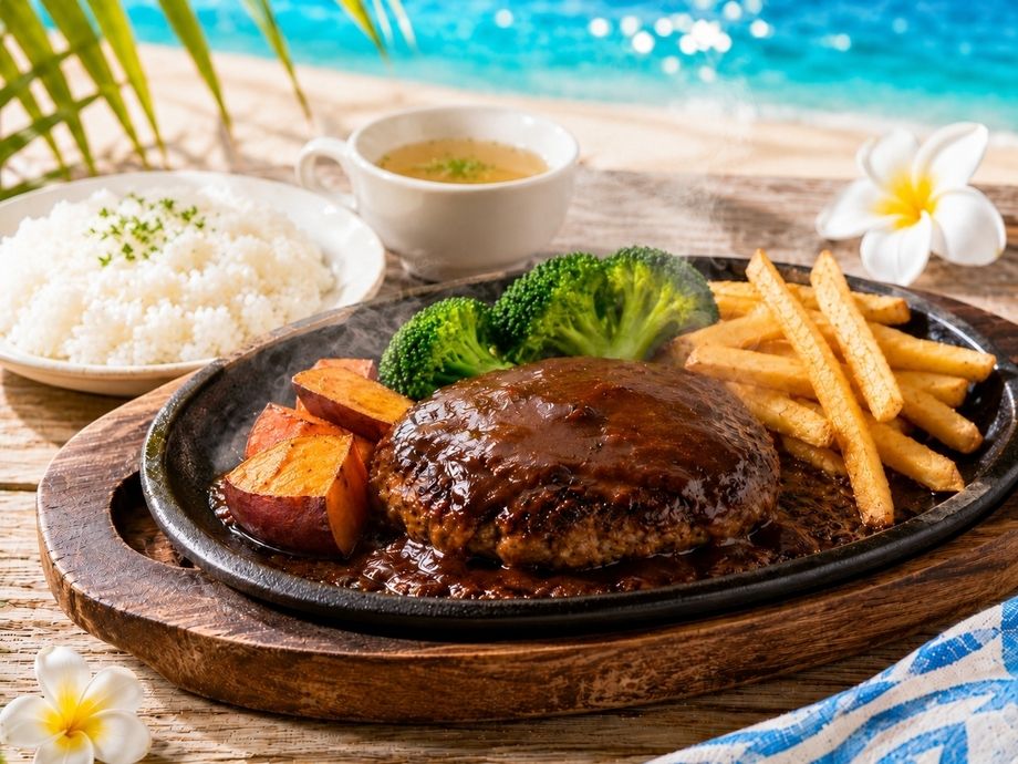 鉄板ハンバーグセット(ベーシック)