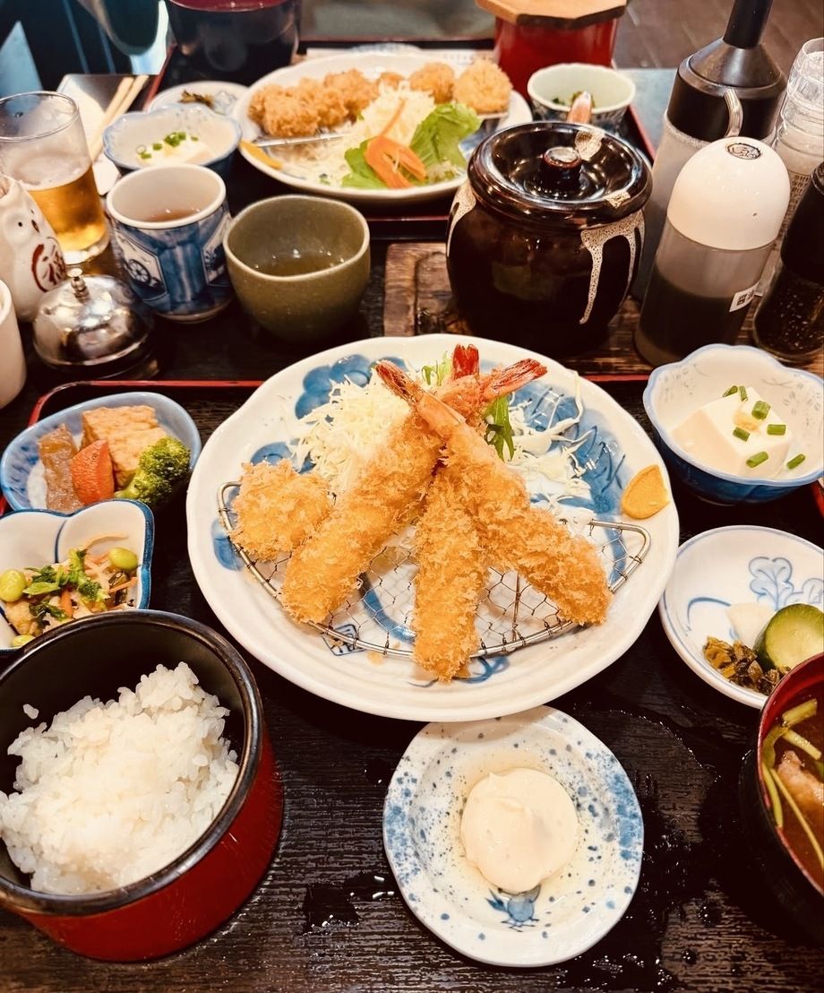 エビフライ御膳