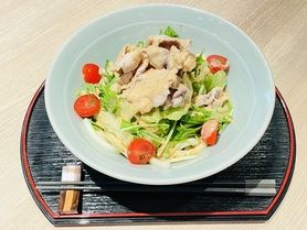 NEW☀️夏季限定☀️冷製・ゴマだれ豚しゃぶうどん