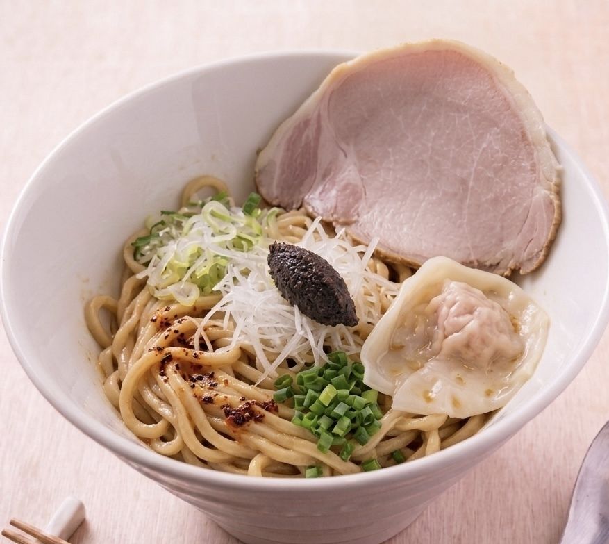 【まぜそば】超極上✨鶏白湯名古屋コーチン&比内地鶏の極上トリュフ