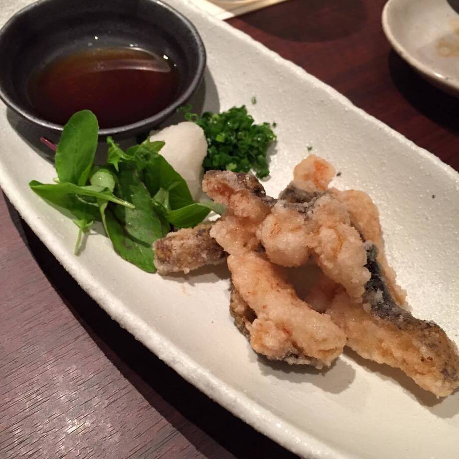 ウツボの唐揚げ