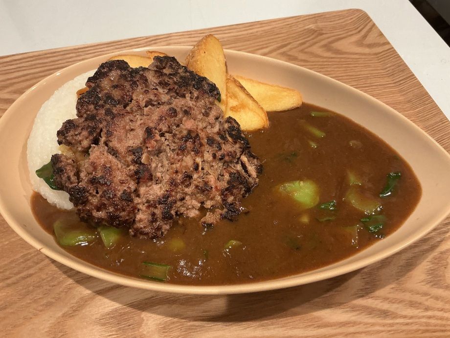 手作りハンバーグカレー