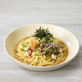 冷製 タコと長芋のさっぱりおろし和風