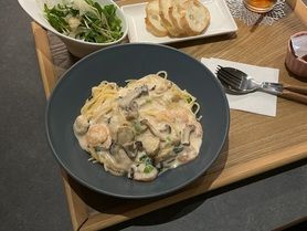 濃厚明太子クリームパスタ