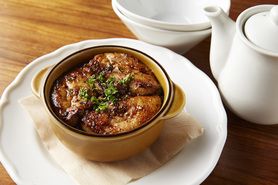 フォアグラとバターライスのココット