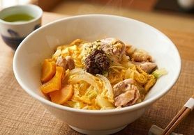 超極上鶏はらみトリュフ親子丼〜名古屋コーチン&比内地鶏鶏白湯仕立て〜