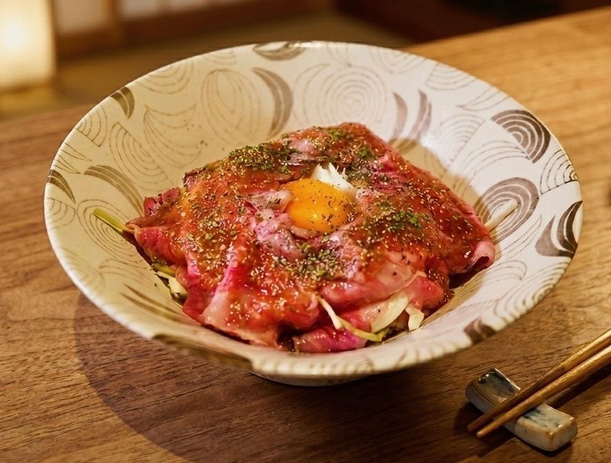 A5ランク松坂牛のローストビーフ丼🍖