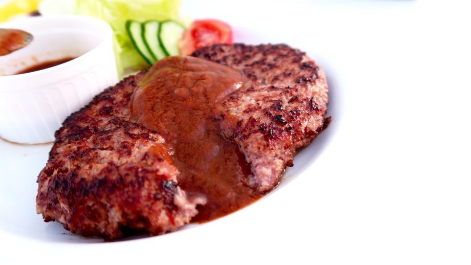 ハンバーグステーキ（ライス付き）（1100）