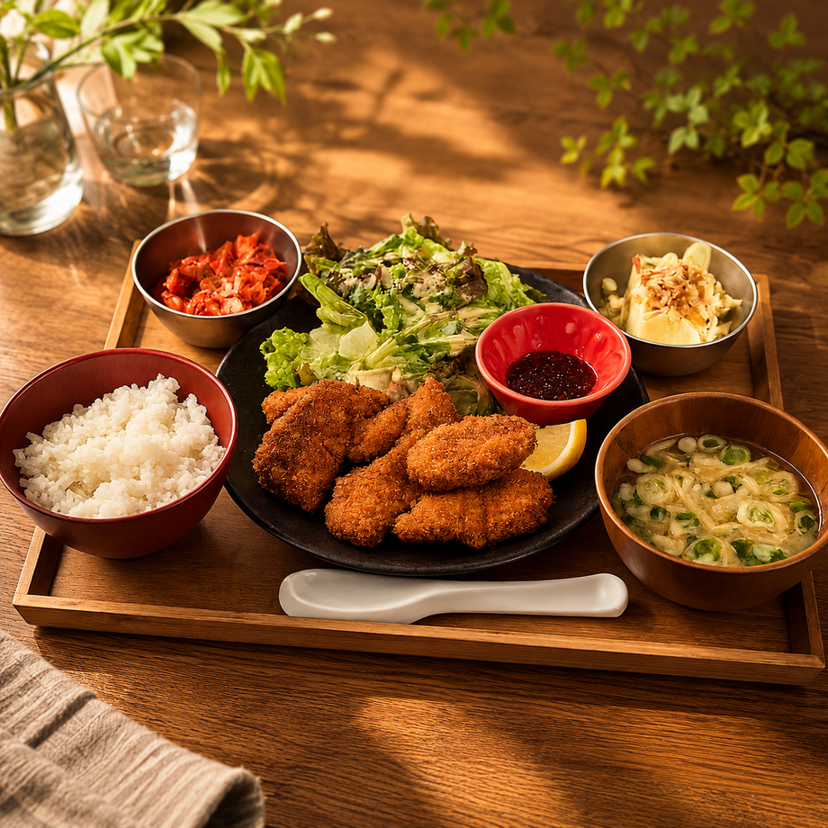 MIXフライ定食（1,300）