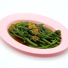 空芯菜の火柱炒め