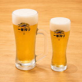 【極上生認定店】生ビール（キリン一番搾り）