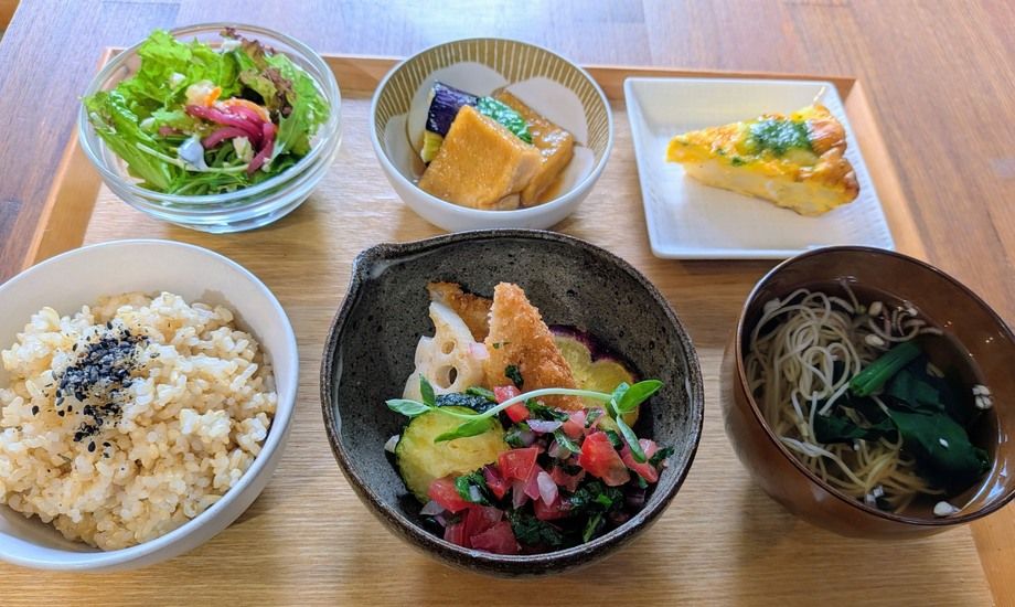 玄米定食+ドリンク　セット