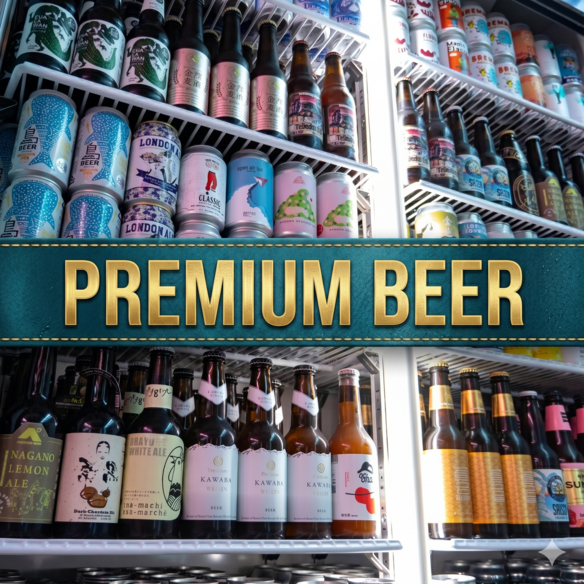 プレミアムビール　1本変更（＋1本200円）