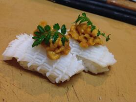 雲丹烏賊の握り