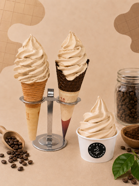 【朝ソフト】そふとくり～む（カフェオレ）🉐150円お得!!!