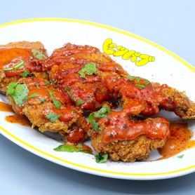 鶏の唐揚げ　チポトレマヨソース