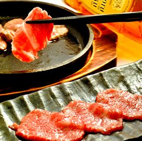 黒毛和牛の鉄板焼き