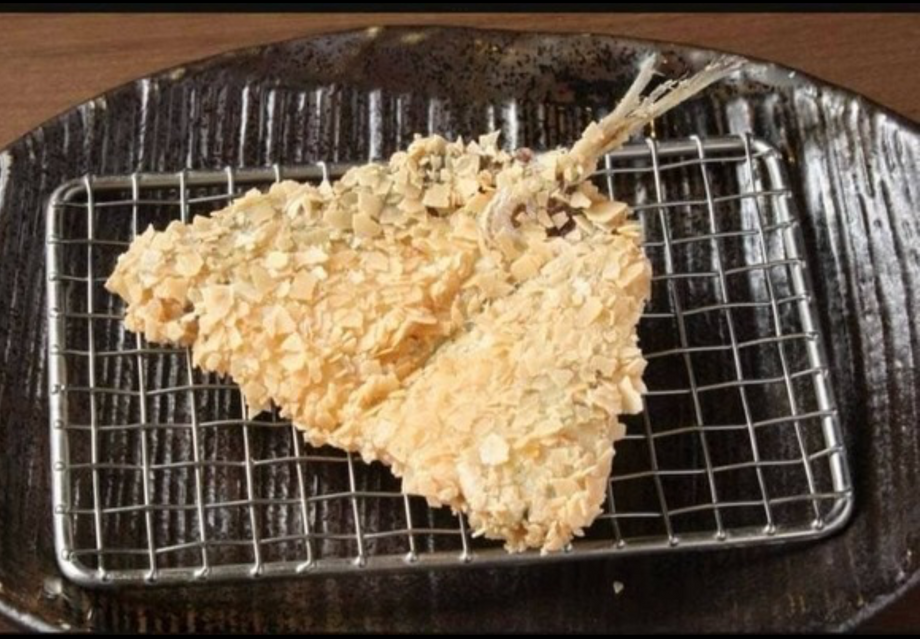 [ハラル]アジ米ぷら盛り定食