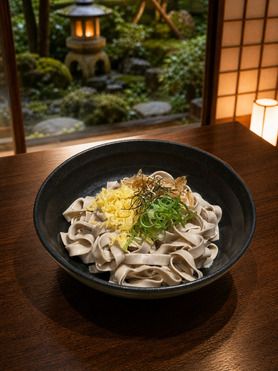 平打ちぶっかけ蕎麦