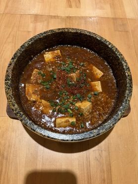 ・【夏の激辛】　石焼き激辛麻婆豆腐