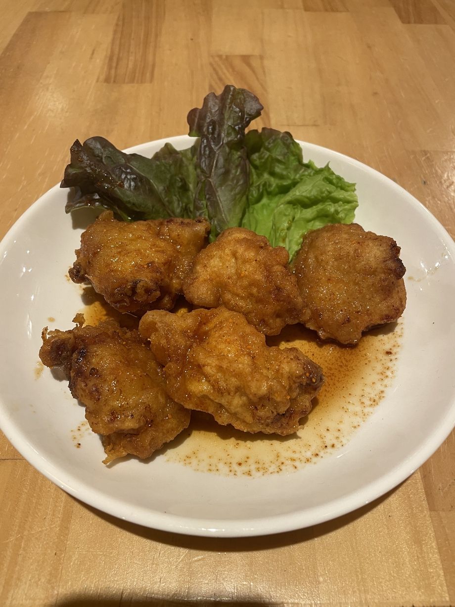 ・【夏の激辛】レッドホットとり天