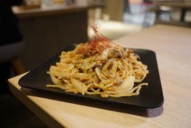 帆立だし香る 究極のボンゴレペペロンチーノ