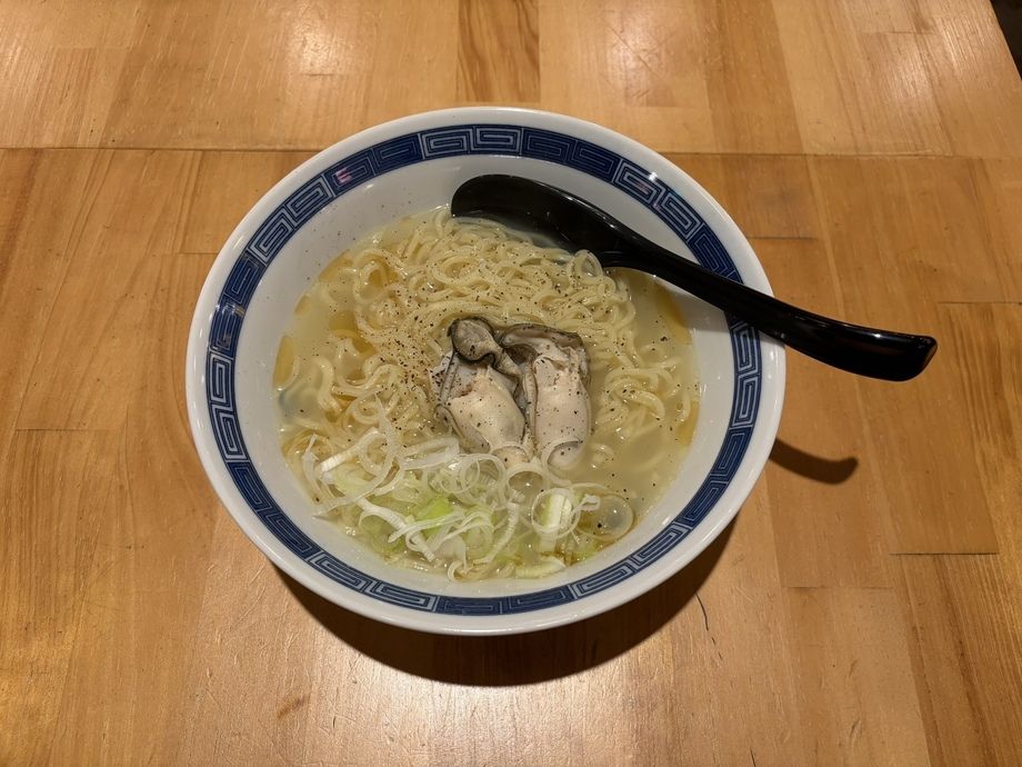 ・牡蠣塩ラーメン