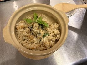 ・こだわりの牡蠣飯　20:00炊き上がり