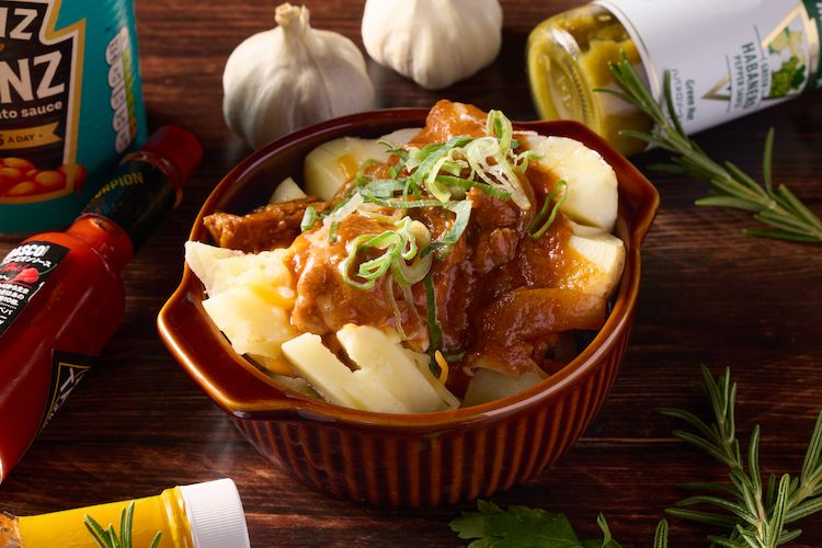 丸ごとベイクドポテト ジャパニーズカレー