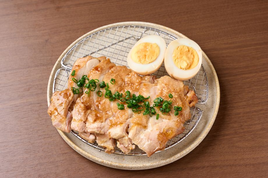 自家製チャーシューと煮卵