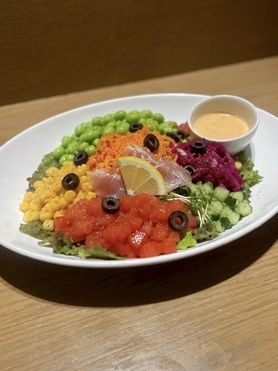 【夏限定🍝冷製】冷製サラダパスタ　〜1日分の野菜350g！選べるドレッシング〜