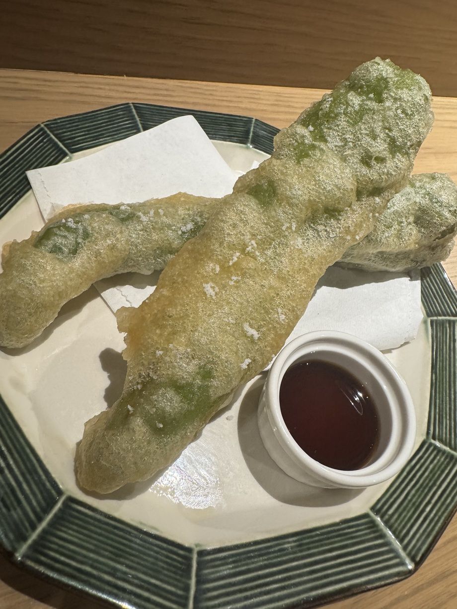 万願寺とうがらしのフリット