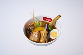 角煮と８種の野菜カレー