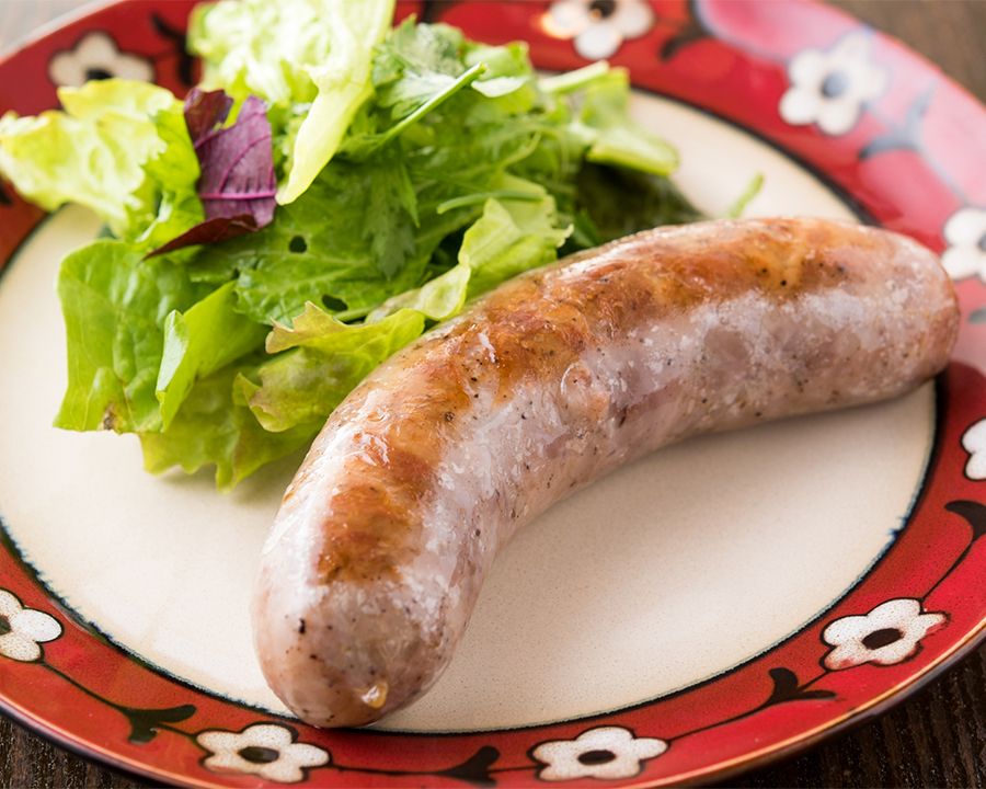 自家製超粗びきソーセージ（豚/鹿/羊）（980）