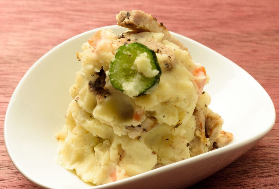 自家製パンチェッタのポテトサラダ（480円）