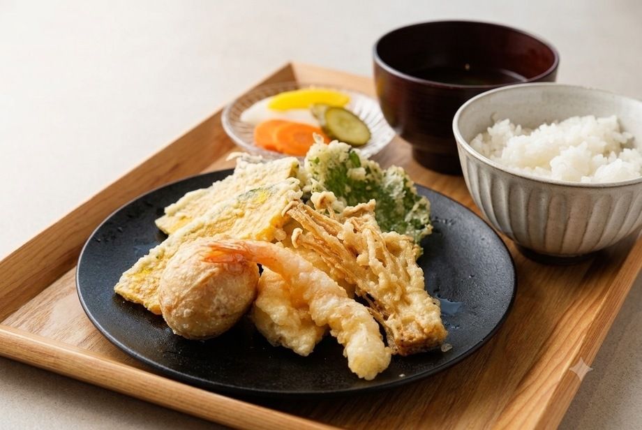 🌟 星付きレストラン出身シェフが贈る、珠玉の天ぷら定食 🍤🥢✨