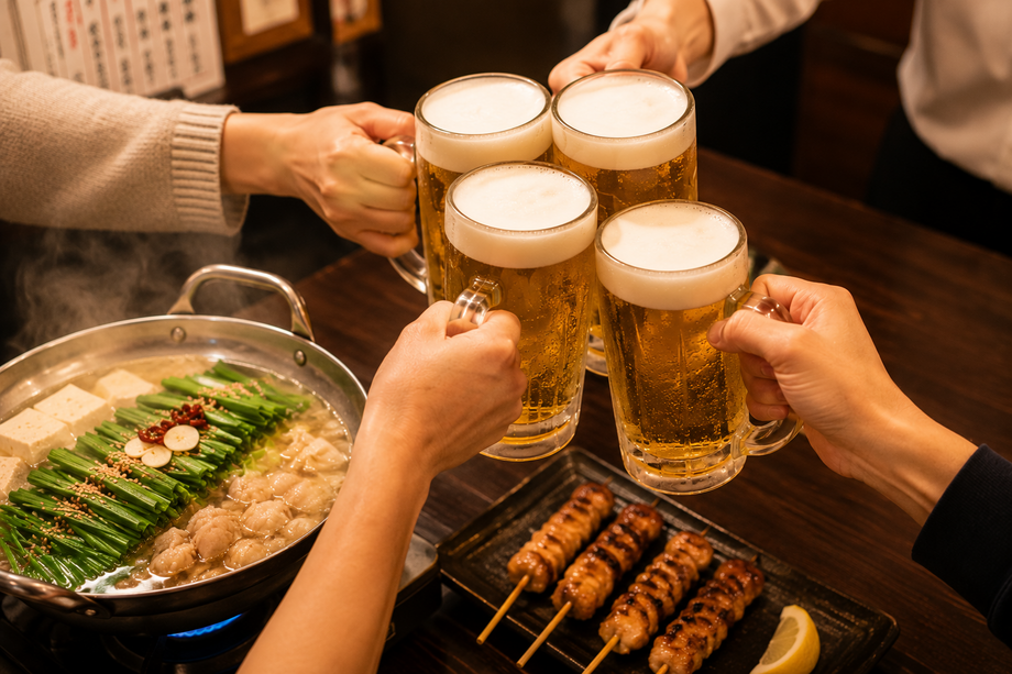 種類豊富な生ビール＆ビア・カクテル