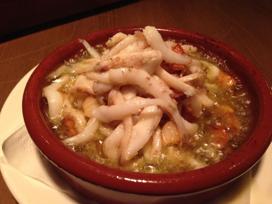 白魚のアヒージョ