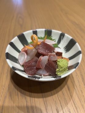 追加おかず：ごろごろ鮮魚のブツ盛り（ビュッフェと一緒にご注文お願いいたします）