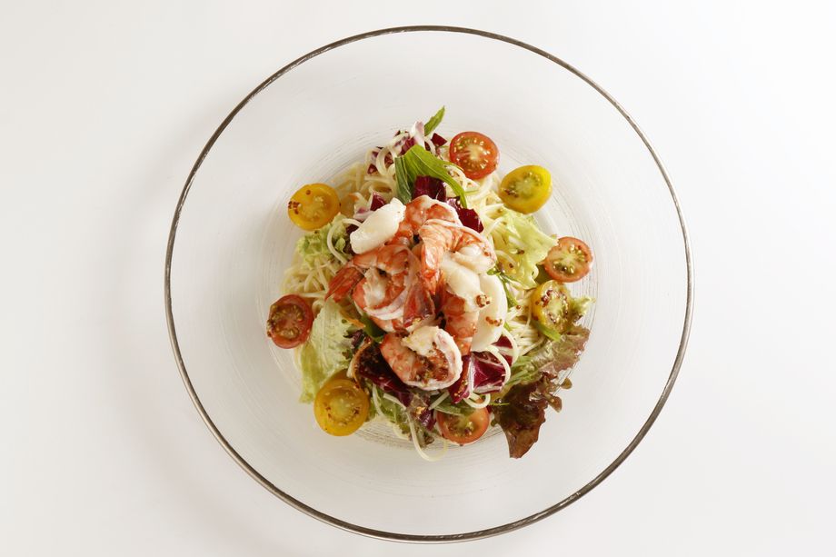 魚介の冷たいサラダパスタ（￥１３６１）