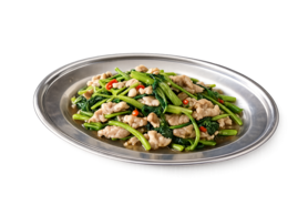 【限定】豚肉と空芯菜の炒め