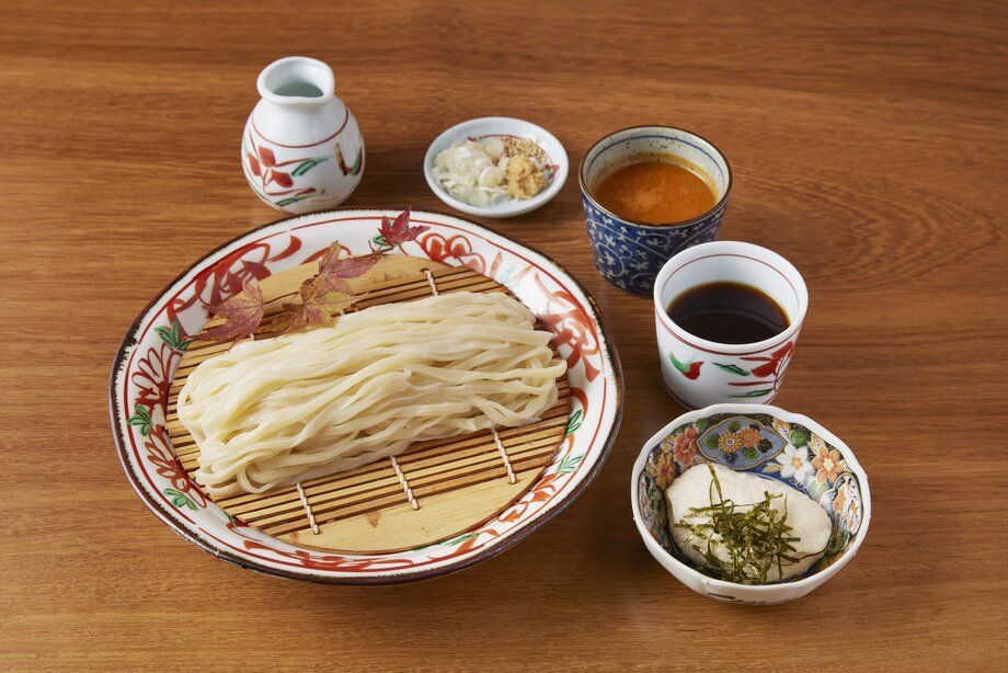 山掛けせいろうどん / 山掛けうどん